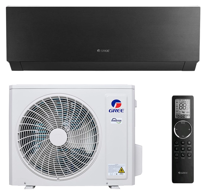 Кондиціонер спліт-система Gree Clivia GWH18AUDXD-K6DNA1A Black